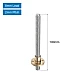 T8 100mm Stainless Steel Trapezoidal Lead Screw with Brass Nut