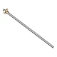 T8 250mm Stainless Steel  Trapezoidal Lead Screw with Brass Nut