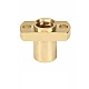T8 H-Type Brass Flange Nut Pitch 2mm Lead 8mm