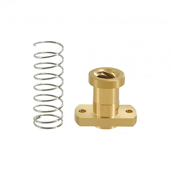 T8 Brass Anti-Backlash Nut Set Pitch 2mm Lead 2mm