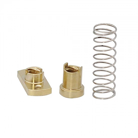 T8 Brass Anti-Backlash Nut Set Pitch 2mm Lead 2mm