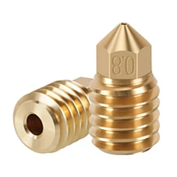 Bambu Lab X1C P1P Upgraded Hotend Brass Nozzle 0.8mm