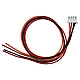 4 pin 2.54 mm RMC connector 20 cm - Female to open End Wire