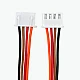4 pin 2.54 mm RMC connector 20 cm - Female to open End Wire