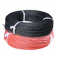 16AWG High Flexible Black Silicone Wire - 1 Meter