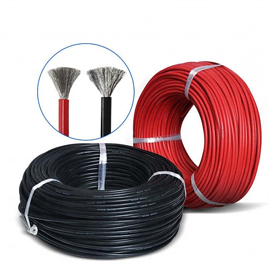 18AWG Flexible Black Silicone Wire 1 Meter