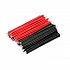 100pcs Breadboard Jumper Cable Wires 26 AWG Tinned Black & Red