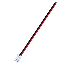 XH2.54mm 2-Pin Single Head Male Terminal Wire 20cm