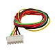 XH2.54mm 6-Pin Single Head Male Terminal Wire