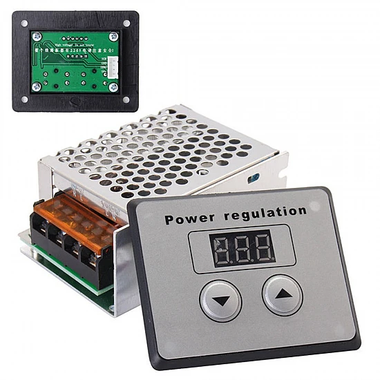 4000W SCR Digital AC Voltage Regulator 220V Controller