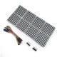 MAX7219 2x4 Dot Matrix Display Module 8-in-1 LED Matrix - Red