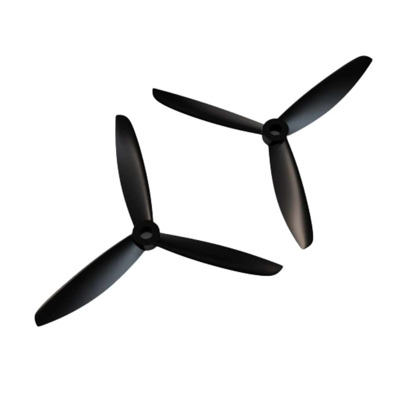 HQProp 6x4.3 6043 6-Inch Propeller Set - 8 PC Bundle (4 CW + 4 CCW) For Drones - Poly Carbonate