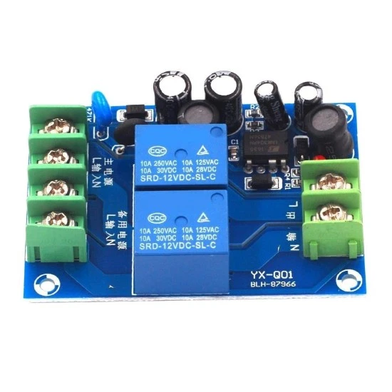 220V Dual Power Automatic Transfer Switch Module 10A