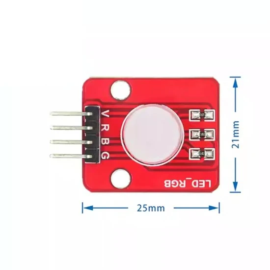 10mm RGB LED Module 5V Full Color Tri-Color Board