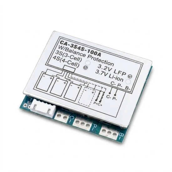 4S 100A BMS Battery Protection Board with Balance 12.8V 14.8V
