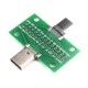 USB 3.1 Type-C Male to Female Test PCB Board 24-Pin