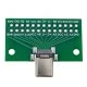 USB 3.1 Type-C Male 24-Pin Connector Breakout Test Board