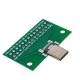 USB 3.1 Type-C Male 24-Pin Connector Breakout Test Board
