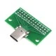 USB 3.1 Type-C Female 24-Pin Connector Breakout Test Board