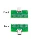 USB 3.1 Type-C Female 24-Pin Connector Breakout Test Board
