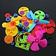 55 Types of Colorful Assorted Gear Robot Helicopter Car Parts DIY Kit