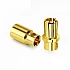 6mm Gold Plated Bullet Banana Connector