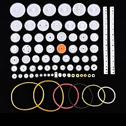 75 Types of Assorted Gears Pack