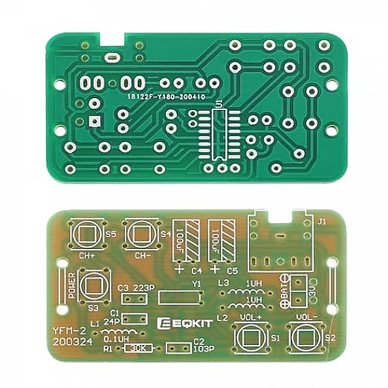 76MHz-108MHz Wireless Stereo FM Radio DIY Kit