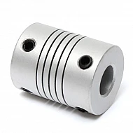 8mm X 10mm Aluminum Flexible Shaft Coupling 