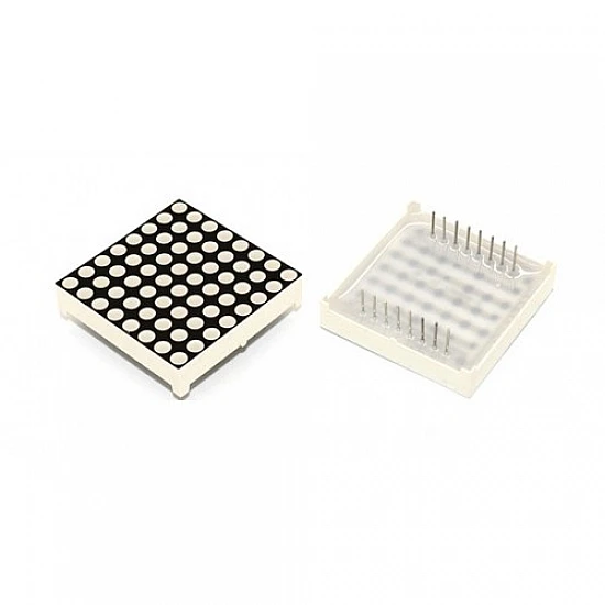 8x8 Red 64 LED Dot Matrix Display Common Anode Digital Tube 16-Pin