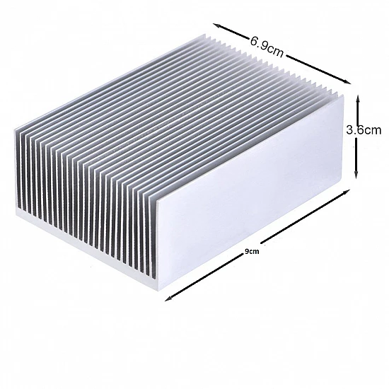 90x69x36mm Aluminum Heatsink