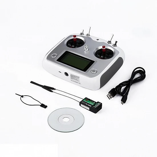Quadcopter Drone Combo with radiolink Crossflight Kit (Motor + ESC + Propeller + Flight Controller + Frame + TX-RX Flysky FSi6S+ Power module + Belt) | FlyRobo