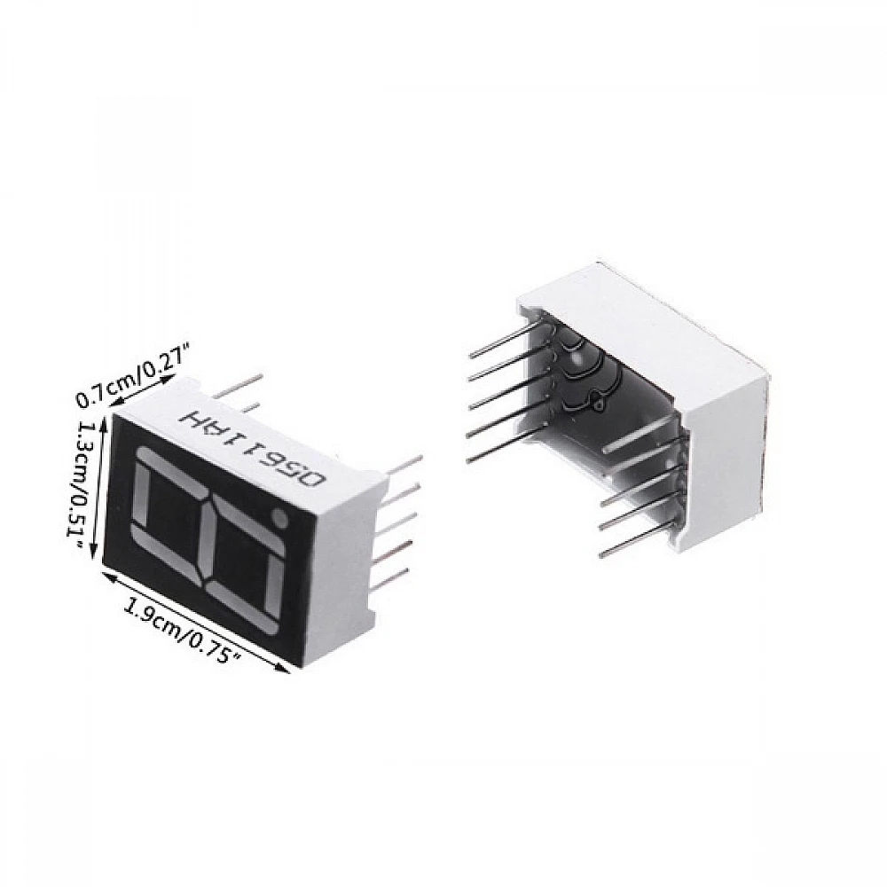 1 Digit 7-Segment LED Display