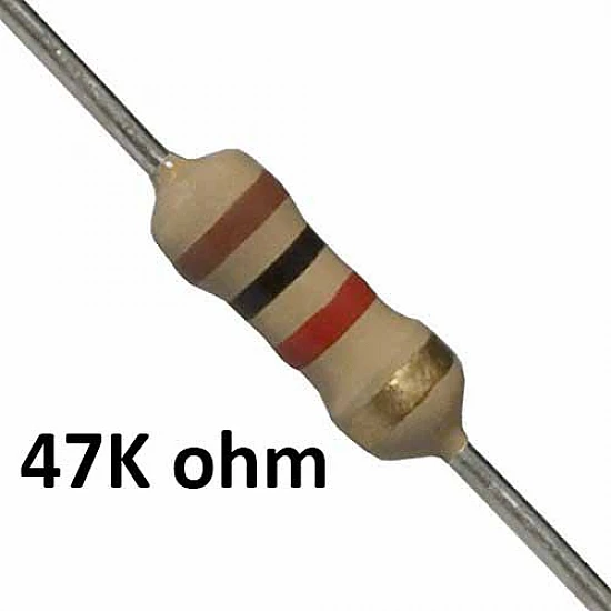 47K ohm Resistor - Resistors - Core Electronics
