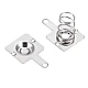 AA Battery Positive and Negative Contact Spring Plate Set