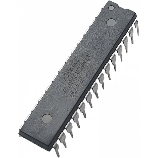 ATMEGA328P-PU 8-bit microcontroller AVR 32K flash memory DIP-28