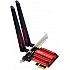 AX200 Pro WiFi 6 PCIe Adapter 3000Mbps Bluetooth 5.2 10dBi Antenna