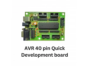 AVR 40-Pin Quick Development Board: A Quick Introduction