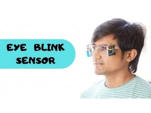 Eye blink sensing system