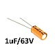 1uf / 63v Electrolytic Capacitor - Capacitors - Core Electronics
