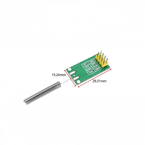 CC1101 433MHz Wireless RF Transceiver Module with Spring Antenna