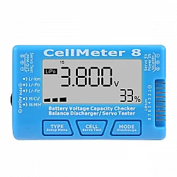 Cellmeter 8 Multi-Functional Digital Power Servo Tester