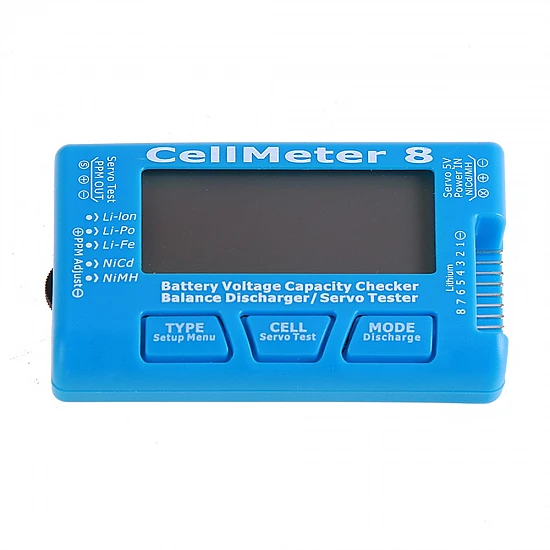 Cellmeter 8 Multi-Functional Digital Power Servo Tester