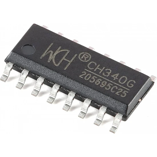  CH340G USB 2.0 to TTL Converter IC SOP-16 – WCH