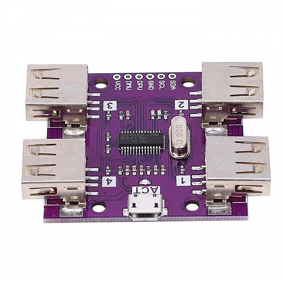 CJMCU-204 USB 2.0 HUB 4-Port High Speed Controller Module