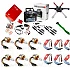 Hexacopter Drone Combo with DJI NAZA m-Lite and 6ch FlySky FS-I6 (Motor + ESC + Propeller + Flight Controller + Frame + TX-RX Flysky FSi6 + Belt) - FlyRobo