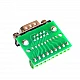 DB9 Female Screw Terminal to RS232 RS485 Conversion Board