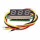 DC 0-100V Digital Blue LED Voltmeter Display