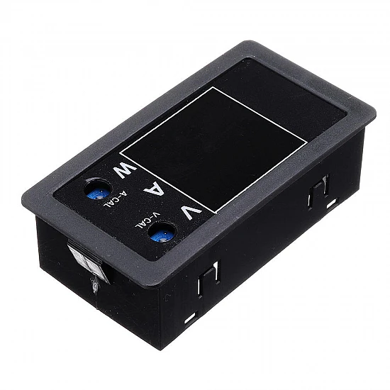 Digital Voltmeter with LCD Display, 10A at DC0-100V, Ammeter, Watt Meter