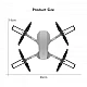E88 Foldable 4K Mini Drone RC Quadrocopter With WIFI FPV Wide Angle HD Dual Camera